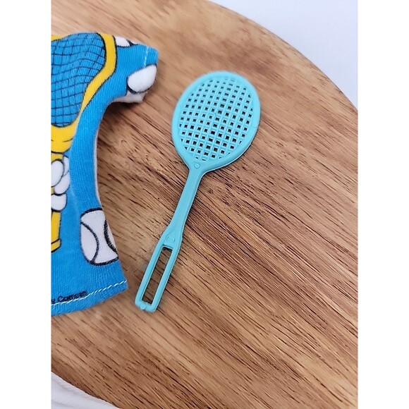 Vintage Mattel Mickey Mouse Tennis Outfit With Racket - Picture 3 of 5